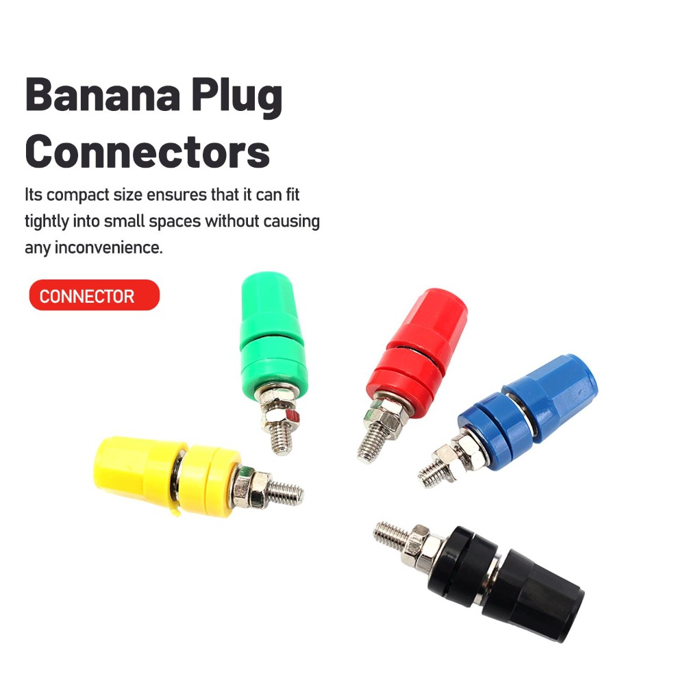 1-6 Stück 4MM Bananenbuchsen I – Banana Plug Bewertung und Preis