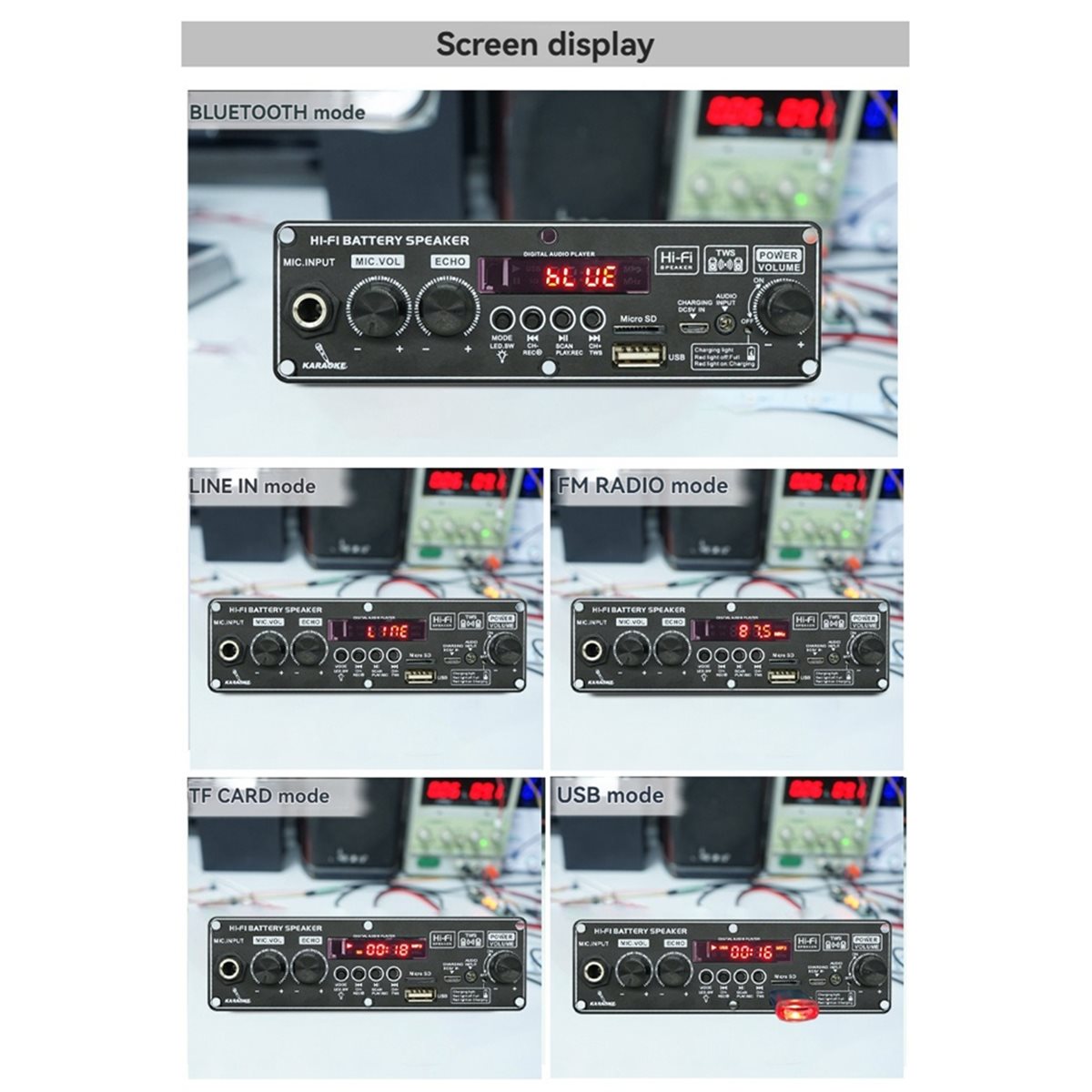 Aktualisierung. 2X10W 3,7V Ver – Diy Speaker Bewertung und Preis