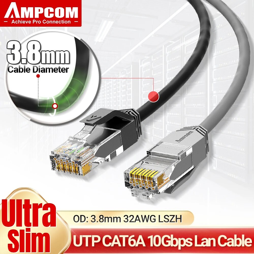 Ampcom ultra slim cat6a netzwe – Rj45 Jack Bewertung und Preis
