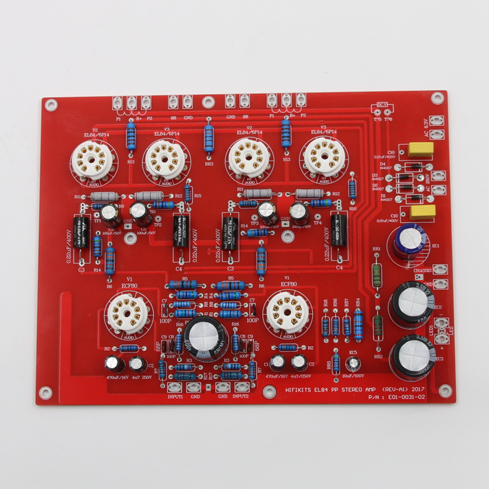 HiFi EL84+ECF80 Stereo Push-Pu – Audio Amplifier Board Bewertung und Preis