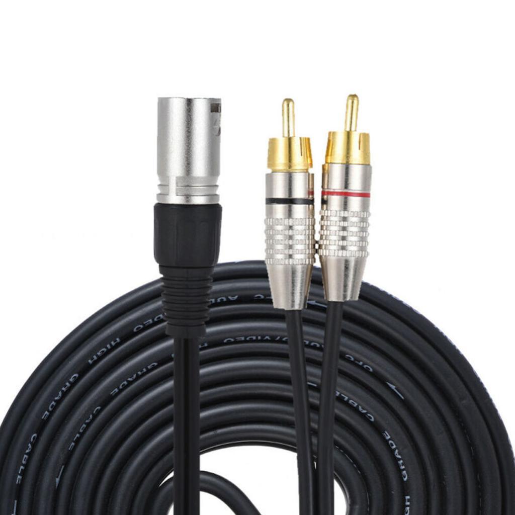 XLR-Audio-Splitterkabel zu RCA – Rca Cable Bewertung und Preis