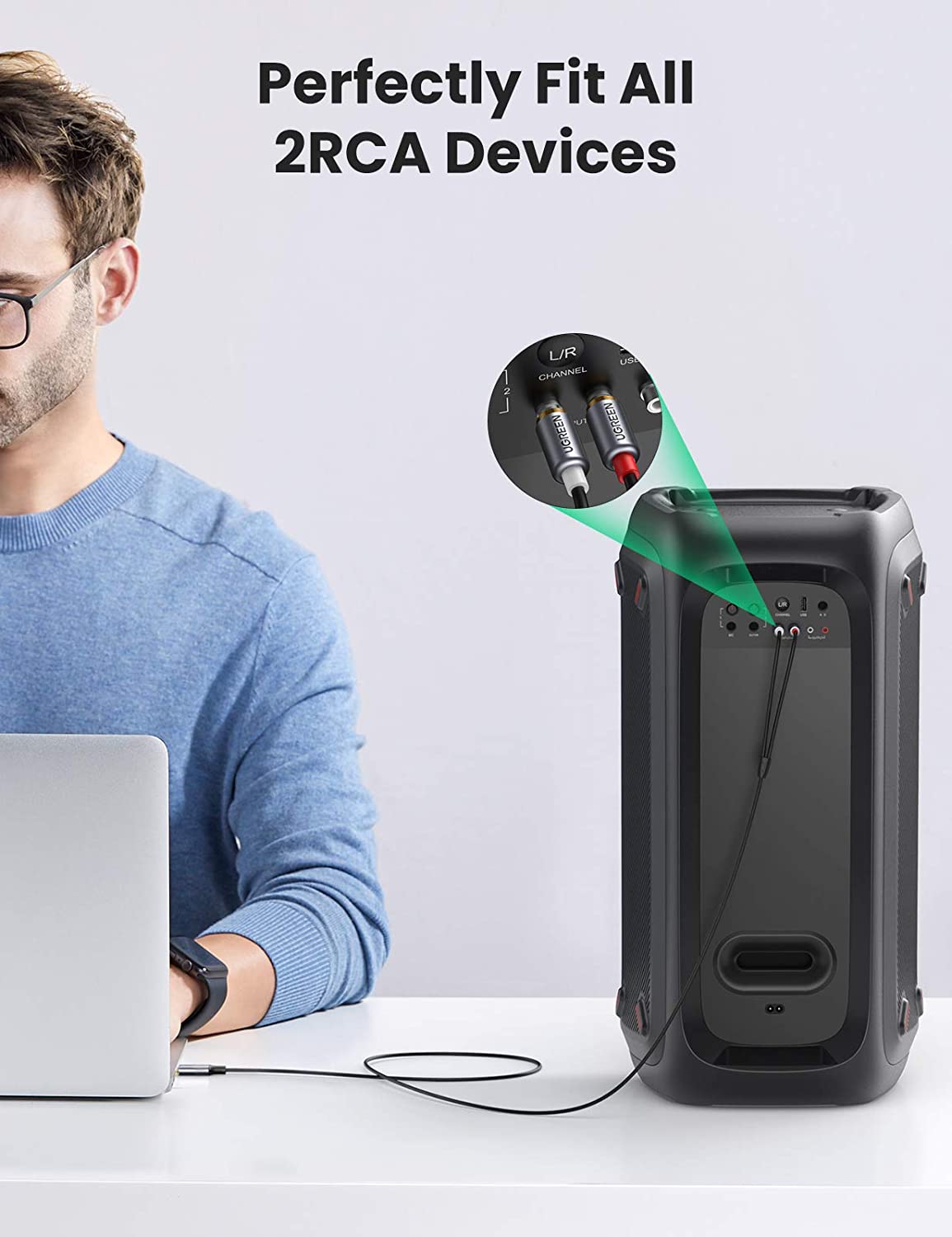 UGREEN USB-C-auf-RCA-Audiokabe – Audio Cable Rca Bewertung und Preis