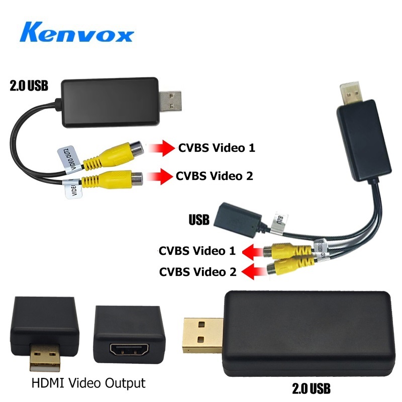 Kenvox Android USB-Videoausgan – Audio Cable Rca Bewertung und Preis