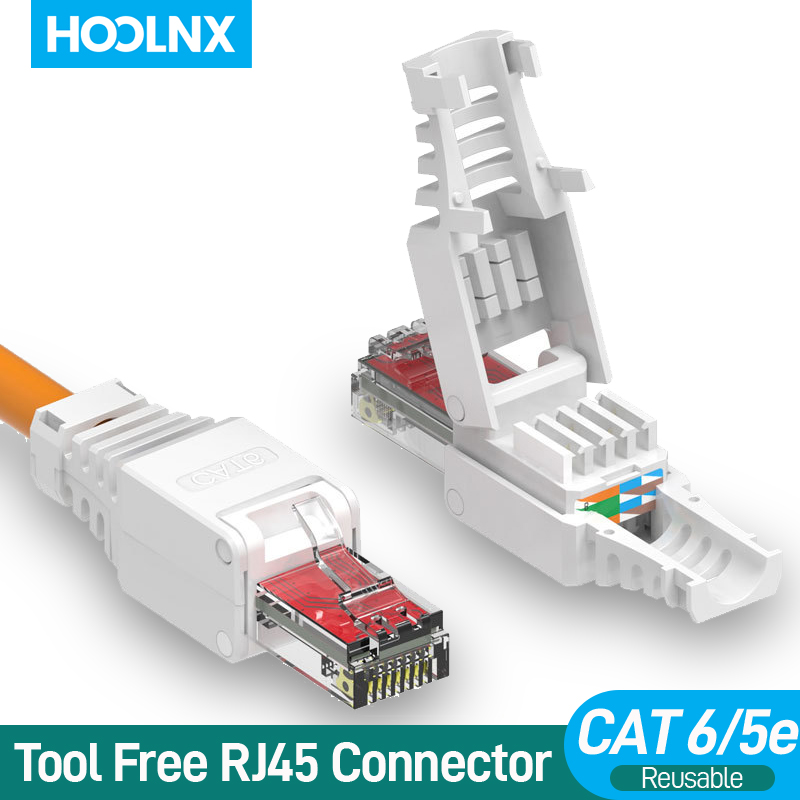 Hoolnx Werkzeugfreier RJ45-Ste – Rj45 Jack Bewertung und Preis