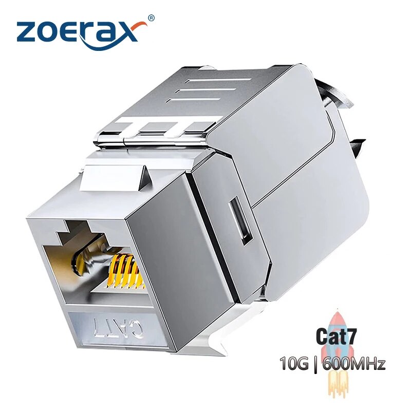 ZOERAX Cat6a Cat7 Keystone Jac – Rj45 Jack Bewertung und Preis